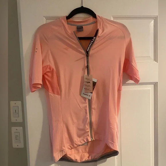Santic Women's Cycling Jersey Short Sleeve Biking Shirt Full Zip Top New - Picture 4 of 10